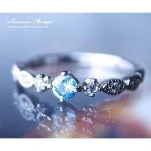 天然大粒一粒 ダイヤ 0.23ct 平打ち シンプル リング K18 ゴールド各色