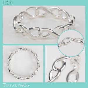 リング　ティファニー　 TIFFANY＆Co. 　インフィニティ ナロー バンドリング スターリング 並行輸入品ｔ4037　サマーセール　お祝い　ギフト　プレゼント　｜ジュエリーサカシタ