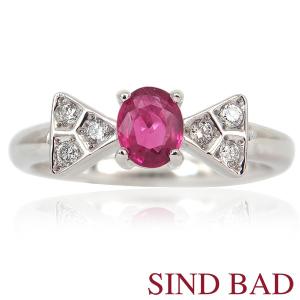 ルビー 指輪 プラチナ リング 1.072ct 中央宝石研究所鑑別書付き 1ct