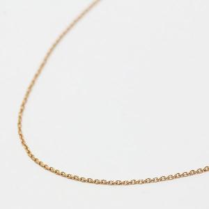 新品！あずき 小豆チェーン フリーアジャスター 18金ピンクゴールド