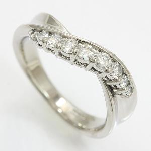 MONNICKENDAM(モニッケンダム) リング  ダイヤモンド 計0.35ct 10号  プラチナ(Pt900)   【中古】ブランド ジュエリー 【新品仕上げ済み】 netshop｜jewelry-total