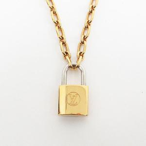 LOUIS VUITTON(ルイヴィトン) ロックミー ネックレス    ゴールド・シルバー金具   【中古】 アクセサリー netshop｜jewelry-total