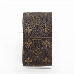 LOUIS VUITTON(ルイヴィトン) モノグラム エテュイシガレット シガレットケース　タバコ入れ  M63024   【ブランド小物】  【中古】 netshop｜jewelry-total