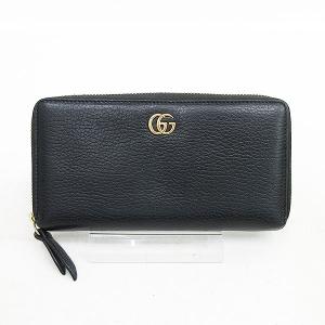 GUCCI(グッチ) GGマーモント ラウンドファスナー長財布 456117   【ブランド財布】  【中古】 netshop｜jewelry-total