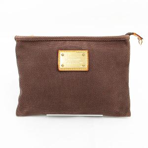 LOUIS VUITTON(ルイヴィトン)  アンティグア ポシェットプラットGM M40066 茶 ブラウン キャンバス【ブランドバッグ】  【中古】 netshop｜jewelry-total