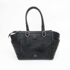 Christian Louboutin（クリスチャンルブタン） トートバッグ 黒 ブラック レザー【ブランドバッグ】 【中古】 netshop
