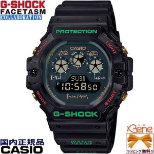 正規新品 '23-5 CASIO G-SHOCK×FACETASM 三つ目デジタル コラボモデル クオーツ 電池寿命:5年 専用BOX DW-5900FA-1JR｜jewelry-watch-bene