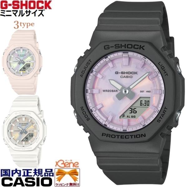 XG着用 &apos;25-7 正規新品 CASIO G-SHOCK WOMAN 八角 ブラック:GMA-P2...