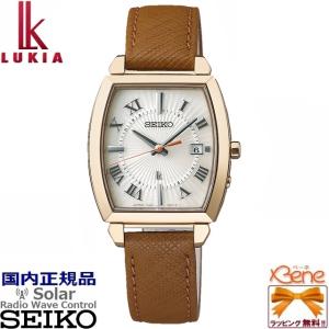 '22-10 レディースソーラー電波 SEIKO/セイコー LUKIA ルキア I Collection/アイコレクション トノー型 SSQW066[1B32]｜jewelry-watch-bene