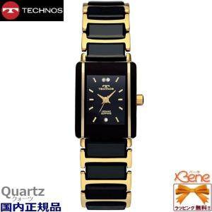 TECHNOS（テクノス） T9C09GB メンズ 腕時計 角型 サイドソトーン