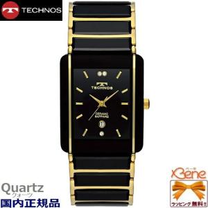 TECHNOS（テクノス） メンズクオーツ アナログ ステンレス セラミック