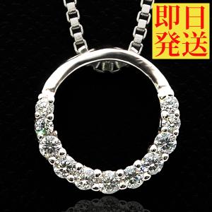 ネックレス レディース/贅沢11粒 リング ネックレス/プラチナ仕上げ/シルバー925