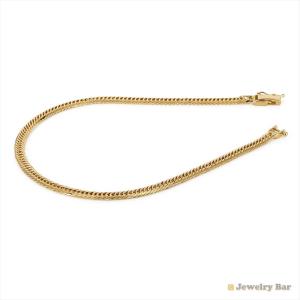 K18 喜平 アンクレット 8面トリプル 10g 24cm 造幣局検定付