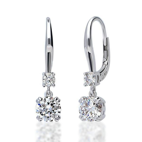 選べる2サイズ ピアス レディース フープピアス 揺れるピアス プラチナ K18 18金 ピンクゴー...