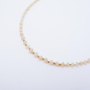 オパール ネックレス 15.20ct K18YG SAランク｜jewelrygrue