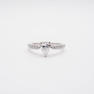 TIFFANY&Co.（ティファニー） イチョウ モチーフ ブローチ 18KYG 袋