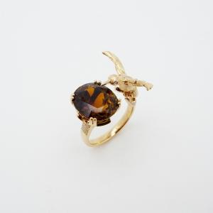 MIKIMOTO（ミキモト） K18 ゴールド パール5.4mm バタフライ 蝶々