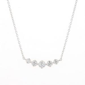 agete（アガット） スターモチーフ ネックレス ダイヤモンド 0.07ct