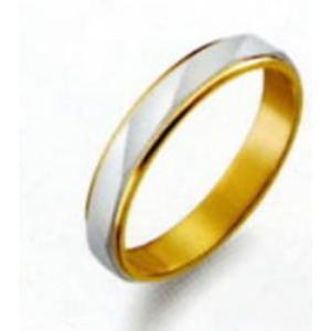 (41) M150 True Love トゥルーラブ パイロット卸直営店 お得な特別割引価格 Pt900 プラチナ & K18YG  マリッジリング 結婚指輪 ペアリング (1本）｜jewelryland2