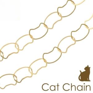 ロングネックレス k18 18k 18金 レディース チェーン 猫 ネコ 猫好き ゴールド シンプル｜jewelryprecious