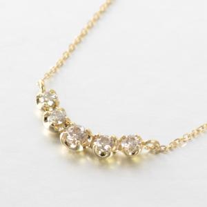 18金ネックレス レディース ペンダント k18 ダイヤモンド 人気 シンプル プレゼント ゴールド｜jewelryprecious