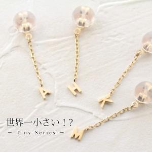 TAKE-UP（テイクアップ） ピアス K18・K10 バイカラーチェーン