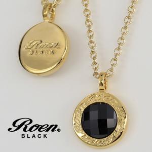 メンズネックレス RoenBLACK シルバー925 クール ブラック｜jewelryprecious