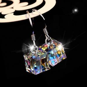 ピアス 高級 シルバー925 四角い存在感抜群 送料無料 レディースアクセサリー