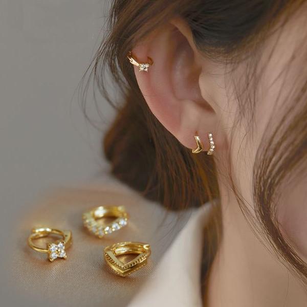 ピアス レディース シンプル 片耳 3個入り 誕生日 記念日 クリスマス 母の日 テレワーク ランチ...