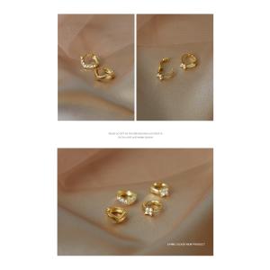 ピアス レディース シンプル 片耳 3個入り ...の詳細画像3