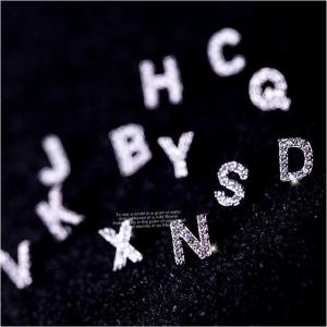 ピアス 片耳 イニシャル 英文字 組合せ 高級...の詳細画像1