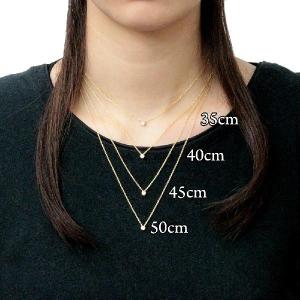 アジャスター ネックレス チェーン 15cm ...の詳細画像5