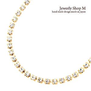 送料無料 ラインストーンブレスレット(Ｓ) 国産 日本製 m5504｜jewelryshop-m