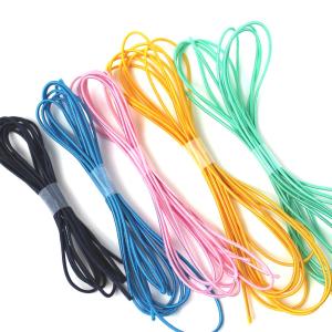 カラーゴム 5m 幅2mm マスク用 カラー ゴム 丸ゴム ヘアゴム