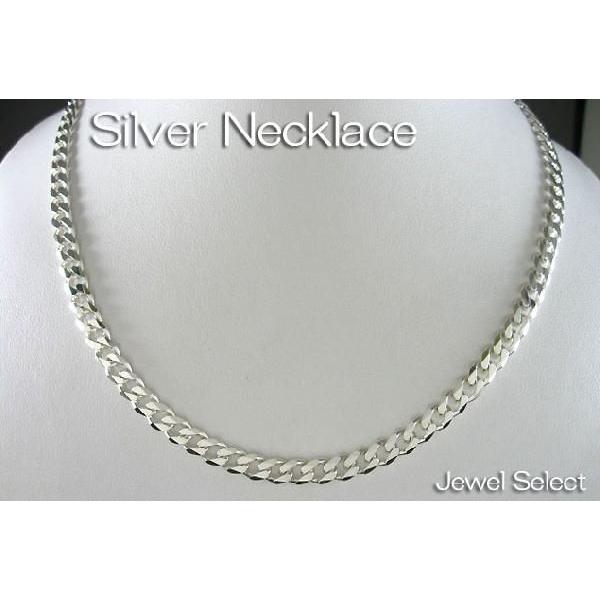 シルバー925 喜平6面カット ネックレス チェーン 60cm