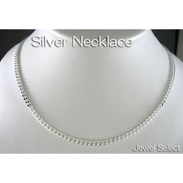 シルバー925 喜平4面カット ネックレスチェーン 60cm