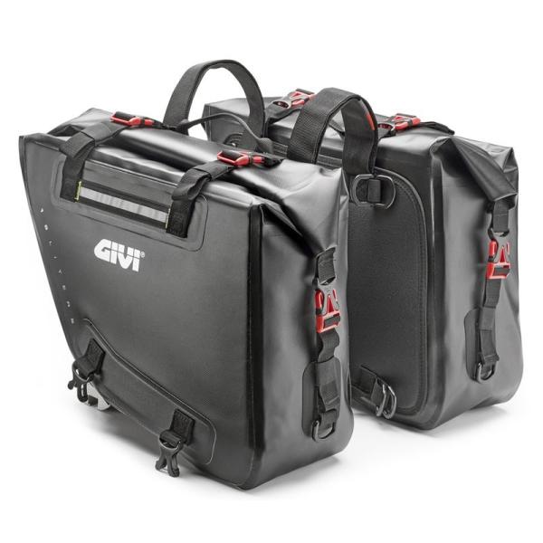 GIVI ジビ GRT718 防水サイドバッグ 2×15L モタード オフロード バイクに DUCA...