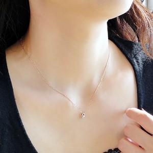 K18 PG 【0.16ct】しずく ピンクゴ...の詳細画像2