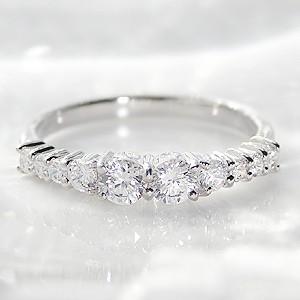 Jeweluce（ジュエルーチェ） ダイヤモンド エタニティ リング プラチナ 