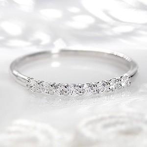 Jeweluce（ジュエルーチェ） ダイヤモンド エタニティ リング プラチナ