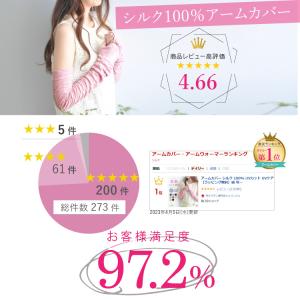 UV対策2点セット[うるつやシルクネックカバー...の詳細画像5