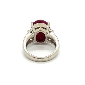 Star Ruby Pt900スタールビー ダ...の詳細画像4