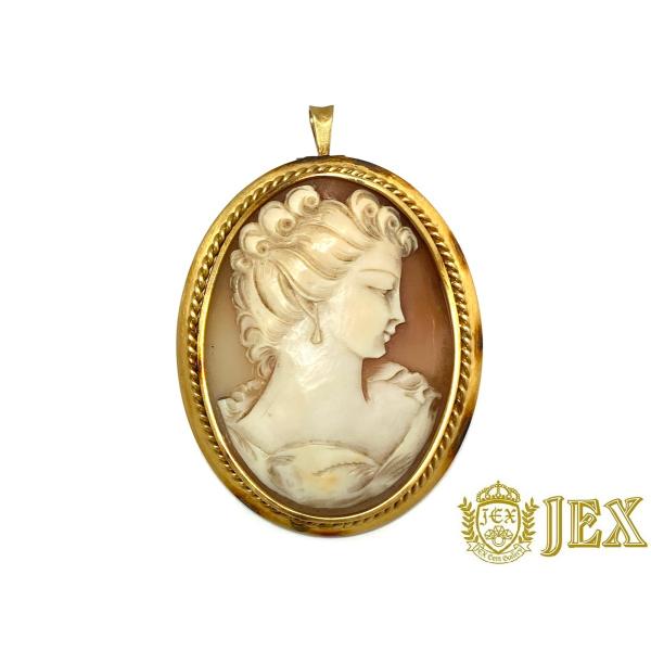 Shell Cameo K17シェルカメオペントップ兼ブロー チNo.128795