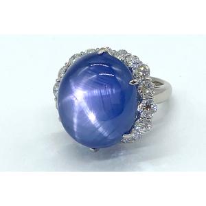 Star Sapphire Pt900スターサ...の詳細画像3