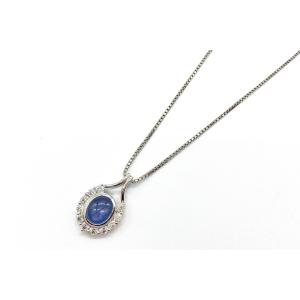 Star Sapphire Pt900 850...の詳細画像2