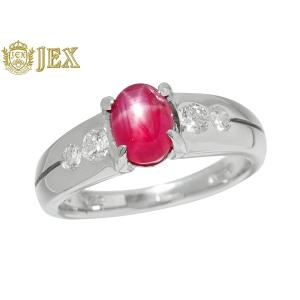 Star Ruby Pt900スタールビー ダイ...の商品画像