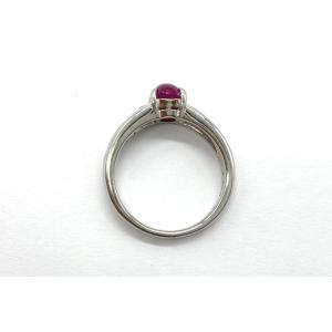 Star Ruby Pt900スタールビー ダ...の詳細画像4