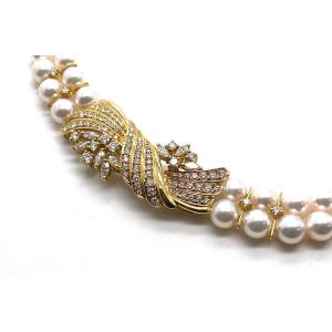 MIKIMOTO【 ミキモト】 K18ダイヤモ...の詳細画像1