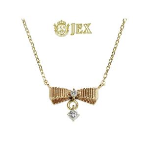 JILL STUART ジルスチュアート K10PGダイヤモンドネックレス NO.48839