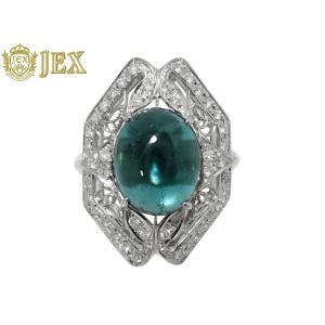 Boulder Opal K18 Pt900ボルダーオパール ダイヤモンドブローチ NO